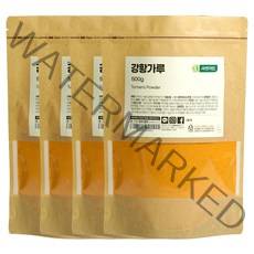 자연지인 인도산 강황 가루, 500g, 4개