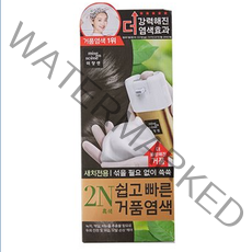 호정스토어 미장센 초간편 거품염색약 새치염색 샴푸처럼 쉽게 거품 염색약, 1개, 쉽고빠른거품2N흑색40g
