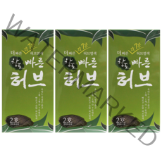 [정품] 중외제약 창포 빠른 허브 천연염색약 3개/옻안타는염색, 3개, 2호 연한흑갈색