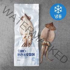 오바다 국내산 반건조오징어 5미 (냉동), 400g, 1개