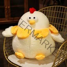 모찌 꼬꼬 병아리인형 캐릭터인형 베개인형 스튜디오소품 디자인소품, 1.노랑병아리, 33센티-선물 증정