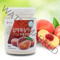 납작복숭아 추출분말 200g HACCP 인증제품, 2병