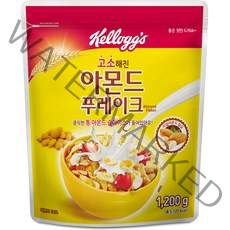 켈로그 아몬드 푸레이크, 1.2kg, 1개