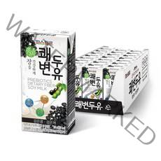 파스퇴르 쾌변두유 검은콩, 190ml, 24개