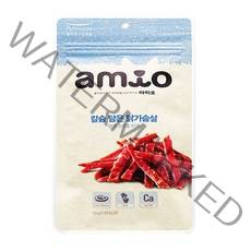 아미오 애견간식 칼슘 담은 닭가슴살 50g, 닭고기, 3개