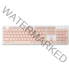 TG삼보 USB 유선 키보드 + 키스킨 세트, 핑크(키보드), TG-K500U, 일반형