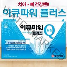 이큐파워플러스 칼슘 잇몸 일양약품 영양제, 120g, 2세트