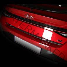 크립톤 아반떼 N CN7 카본 드레스업 튜닝 몰딩 커버 차량 용품 악세사리, 08_트렁크가니쉬, 블랙 1P