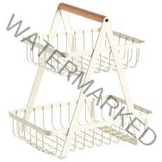 오슬로 2단 멀티 보관함, 화이트