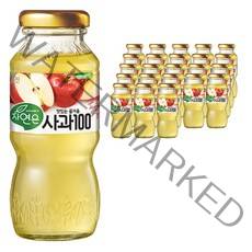 자연은 170일 사과 1002268684 4, 180ml, 12개