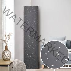 더자리 트윙클 스탠드형 에어컨커버, 트윙클차콜그레이