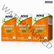 [나우푸드] 실리마린 60캡슐 3박스, 1세트