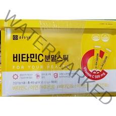 종근당 비타민C 깡통 분말스틱 450g(2.5gx180포), 4개, 180포