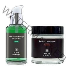 홀츠포맨 초강력 주름개선 탄력 2종 세트 올리고 세럼 리바이탈 크림, 1개, 올리고세럼60ml+리바이탈크림100ml