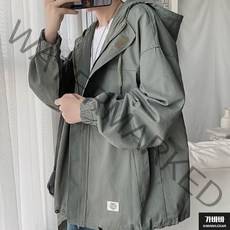 가바바 남성 빅사이즈 바람막이 편하게 입기 좋은 캐주얼 아우터 5XL 까지 G70622