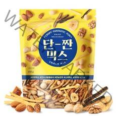 [1+1+1/총3봉] 단짠믹스넛450g/ 9가지견과류&스낵믹스/캠핑/안주/간식, 없음