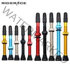 RIDERACE 튜브리스 튜블리스 밸브 익스텐션 2개 세트, RL7743 40mm, 레드