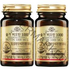 솔가 비오틴 1000, 50정, 2개