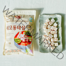생선파는언니 네모동태살 1kg / 탕 강정 국용, 1팩