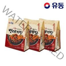 유동 국물이 끝내주는 번데기탕 531.5g 3개 /얼큰한맛/마늘맛, 마늘맛 3개{B}