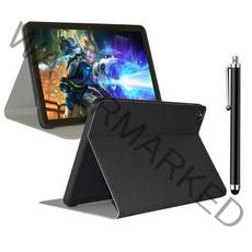 태클라스트 T40 PRO 전용 플립 거치대 케이스 + 터치펜, BLACK