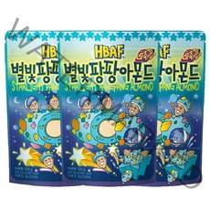 HBAF 별빛 팡팡 아몬드 120g 가미아몬드, 3개