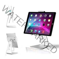 AboveTEK 타블렛 스탠드 알루미늄 홀더 360도 회전 mini iPad Air iPad Pro 9.7 10.2 10.5 11 12.9 Galaxy Tab Nexus S7 S8 Note 6 Kindle Sony Huawei MediaPad 지원