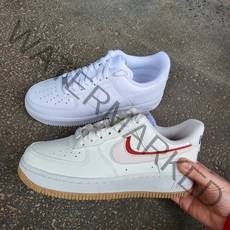 국내 정품 나이키 에어포스 1 로우 화이트 올백 airforce 1