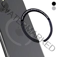 네츄럴파크 맥세이프 말굽형 메탈 플레이트 링 아이폰 갤럭시 호환, 말굽형플레이트 블랙