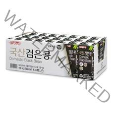 [삼육두유] 국산 검은콩 두유 190ml, 24개