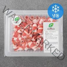 미트엔조이 미국산 우삼겹 바로구이 (냉동), 600g, 1개