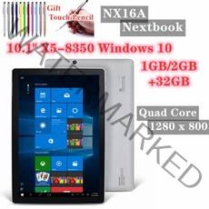 QR코드확인단말기 10.1 인치 windows 10 태블릿 pc nx16a 124gb, 32GB tf 카드 추가, 협력사, 1g 램 32g 롬