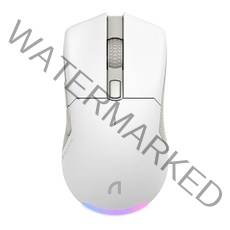 앱코 HACKER PAW3335센서 유무선 올라운더 게이밍 마우스, H100, 화이트