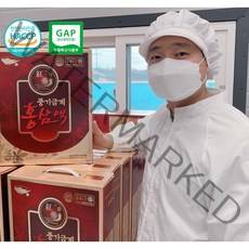 풍기인삼 홍삼액 사포닌 홍삼액기스 홍삼진액 6년근 홍삼100% (홍삼근90%+홍미삼10%) 100ml 60팩