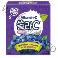 쏠라씨 비타민C 블루베리, 20정, 95개