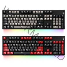 COX CK104 RGB BAR 투톤 이중사출 게이트론 기계식 __, 청축, 블랙그레이