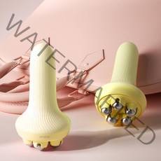 Smabat 마그네틱 핸디 마사지볼 롤러 구슬 마사지볼 림프순환 승모근 어깨 다리 핑크 블루 노란