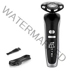 전기 면도기 전동 남성용 새로운 3단 습식 건식 프로 수염 헤어 트리머 충전식 페이셜 바디 그루밍 키트, 507독립형