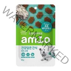 아미오 강아지 건강담은간식 장 & 소화 80g, 닭고기(장 & 소화), 5개