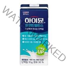 하이뮨 프로틴 밸런스 음료, 190ml, 11개