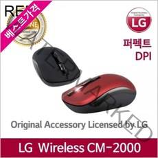 LG ONSHOP PC용품list LG Wireless CM-2000 무선 마우스 레드, 본상품선택, 본상품선택