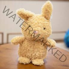 완전 귀여운 돼지 양 올빼미 봉제 헝겊 소형동물 인형, 약 30cm, 토끼