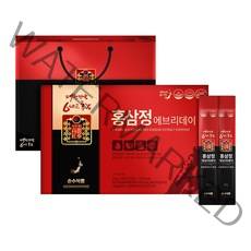 순수식품 6년근 홍삼정 에브리데이 + 쇼핑백, 10g, 30개입
