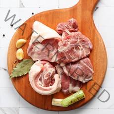 미트타임 국내산 돼지 뒷고기모듬 500g/1kg/2kg (항정살 뽈살 설하살 눈콧살 특수부위), 4팩, 500g