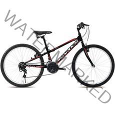 지오닉스 2021년형 카르덴 24GS 자전거, 블랙 + 레드