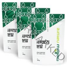 제주 새싹보리 분말 국산, 3개, 120g