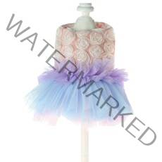 이코디 고양이 & 강아지 웨딩 플라워 드레스, 혼합 색상