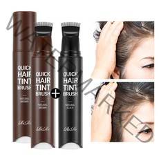 리르 퀵 헤어 틴트 브러쉬 새치커버빗, 틴트브러쉬_브라운2개