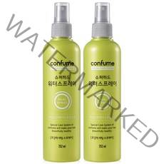 과일나라 컨퓸 슈퍼하드 워터 헤어스프레이, 252ml, 2개입
