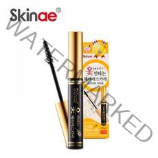 스킨애 옻안타는 헤어마스카라 새치커버 터치붓 새치염색 간편염색 새치붓 부분염색, 검정색, 1set